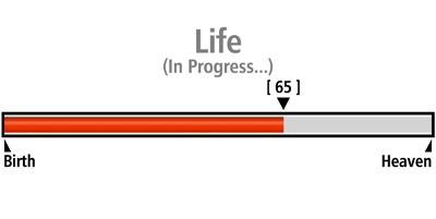 Progress Bar Life 65