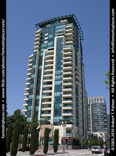 San Diego California architecture stock photograph