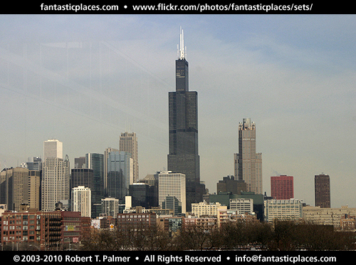 Chicago Illinois architecture stock photograph