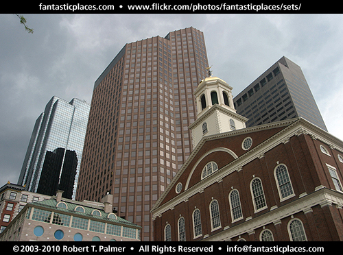Boston Massachusetts architecture stock photograph