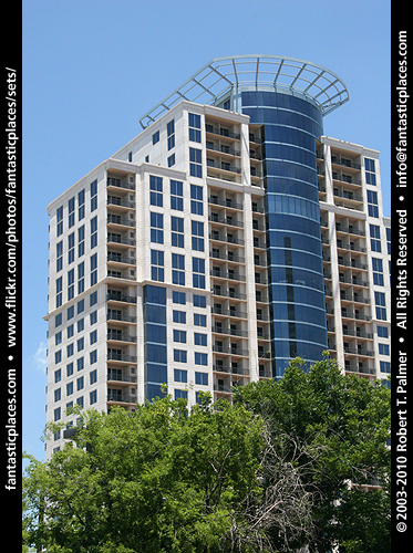 Houston Texas architecture stock photograph